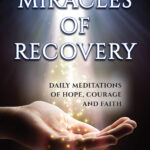 A book cover with the title of miracles of recovery.
