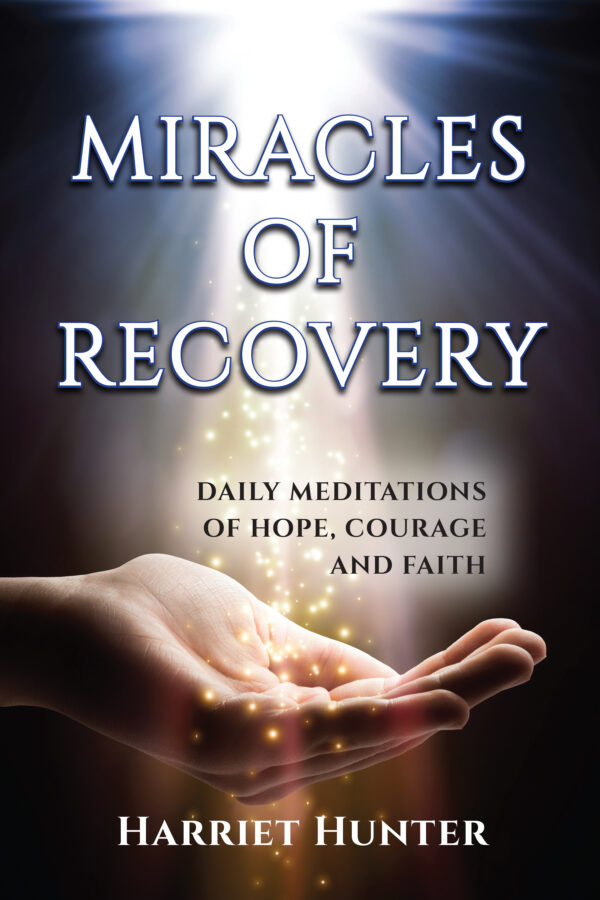 A book cover with the title of miracles of recovery.