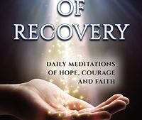 Book cover: Miracles of Recovery, glowing hands